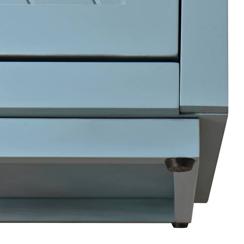 Sideboard with Open Storage and Adjustable Shelves