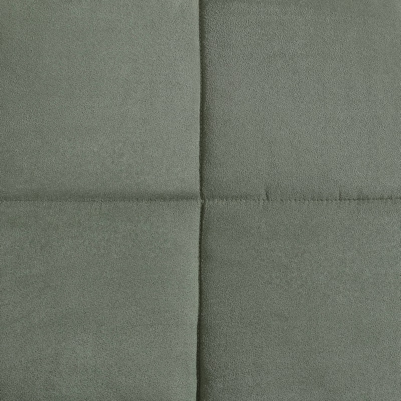Nautica Beckett Microsuede/Sherpa Reversible Green Comforter Set