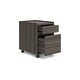 preview thumbnail 4 of 3, Signature Design by Ashley Zendex Brown/Beige File Cabinet