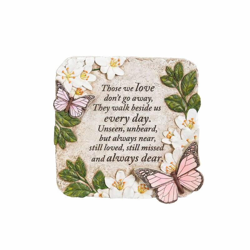Those We Love, Butterflies Garden Stone