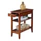 Copper Grove Aubrieta1 Drawer Chairside End Table with Shelves