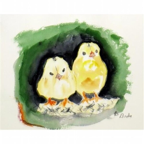 Betsy Drake PM448 Chicks Place Mat - Set of 4