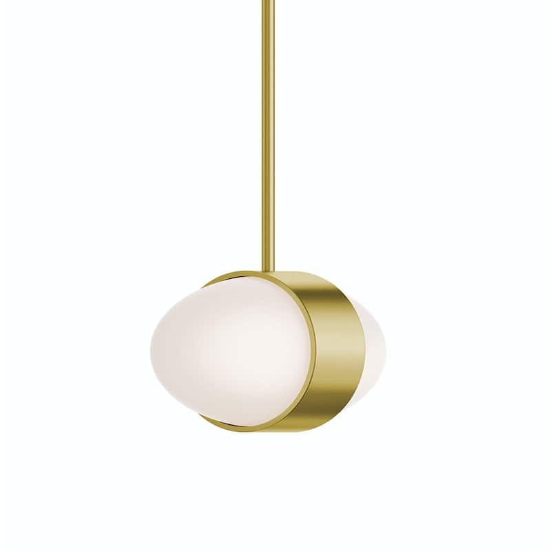 AFX VRNP09LAJUD Verona 9" Wide Mini Pendant - Light Antique Brass