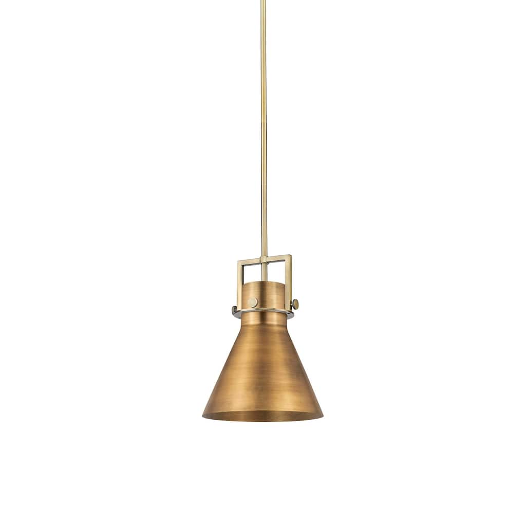 Innovations Lighting 411-1SM-15-10 Newton Cone Pendant Newton Cone 10"