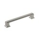 preview thumbnail 1 of 3, Appoint 5-1/16 in (128 mm) Center-to-Center Satin Nickel Cabinet Pull - 5.0625