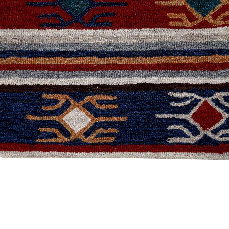 George Towne Living Southwest Tuscan Luxury Handmade Southwest Lodge Wool Area Rug