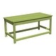 preview thumbnail 26 of 54, Laguna 36-inch Poly Eco-Friendly All Weather Coffee Table Lime