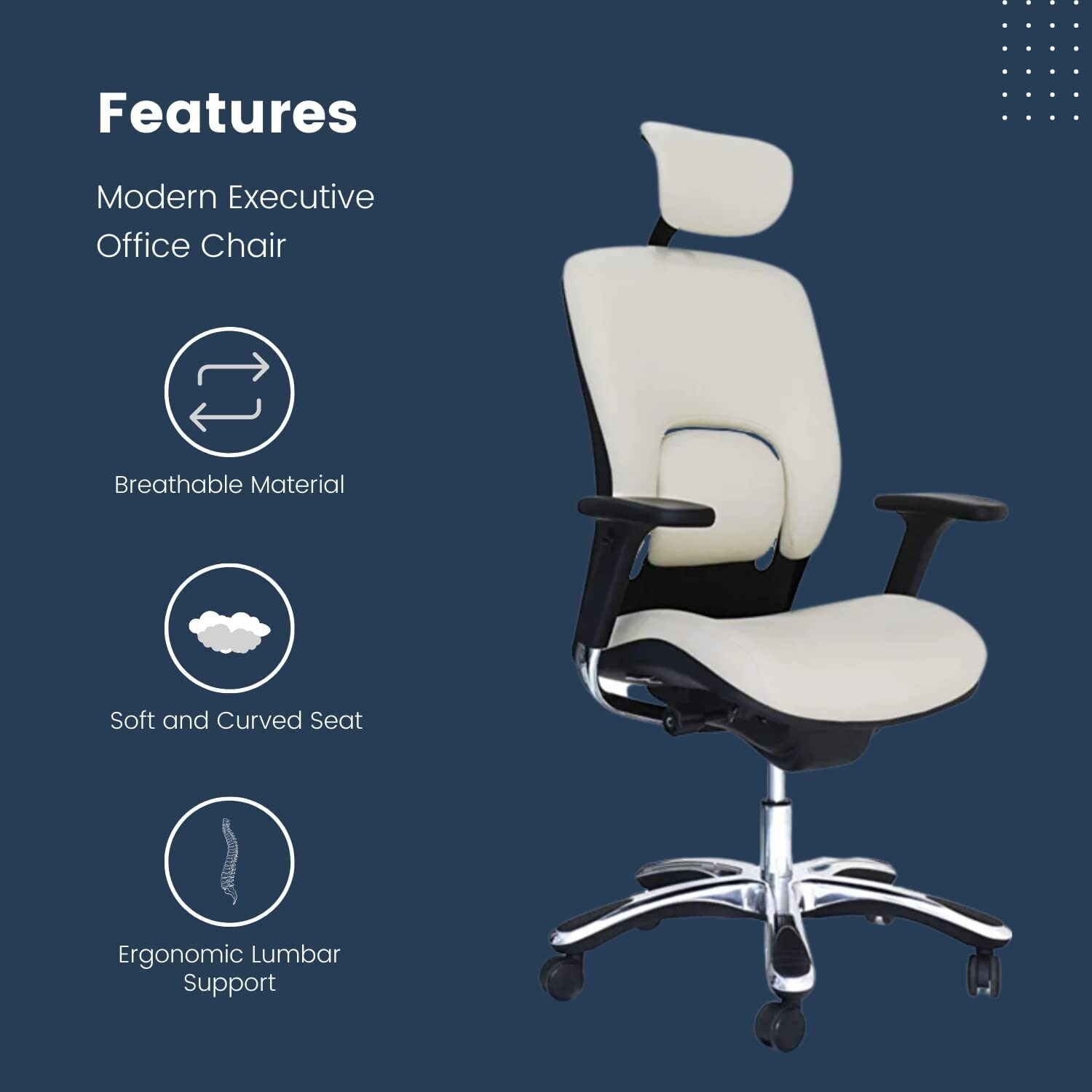 Gm seating ergolux genuine leather executive best sale