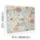 preview thumbnail 6 of 5, York Wallcoverings Artistic Bouquet Multicolor Wallpaper
