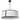 3 Light Notched Drum Pendant Black, White Shade & Diffuser
