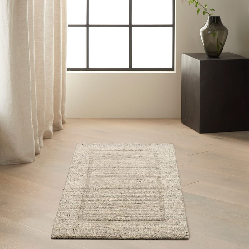 Calvin Klein CK082 Ridge Handwoven Farmhouse Indoor Rug