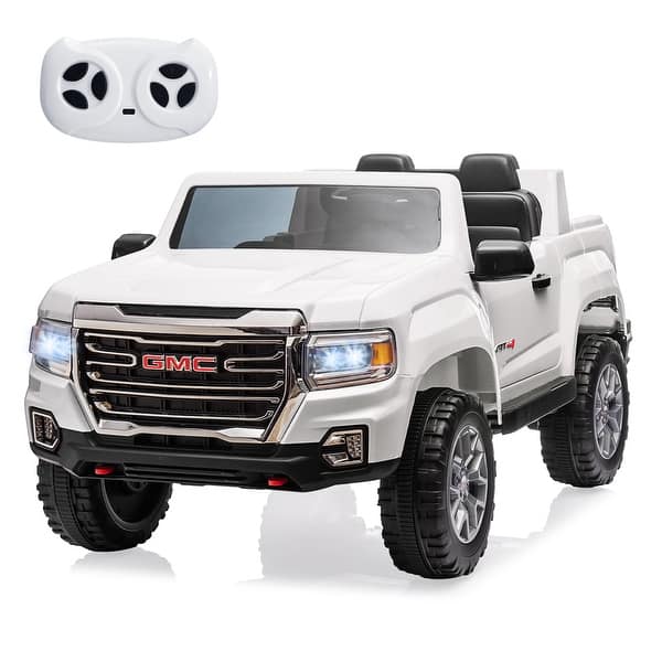 slide 2 of 15, 24V 2 Seater Ride-On Truck Car, 7AH Authorized Universal Battery Powered Electric Car white