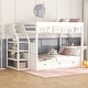 preview thumbnail 3 of 35, Full Over Full/Futon Bunk Bed w/ Stairs, Small Shelf & 3 Drawers, Bottom Bed can be Converted into Daybed, Convertible Bunk Bed