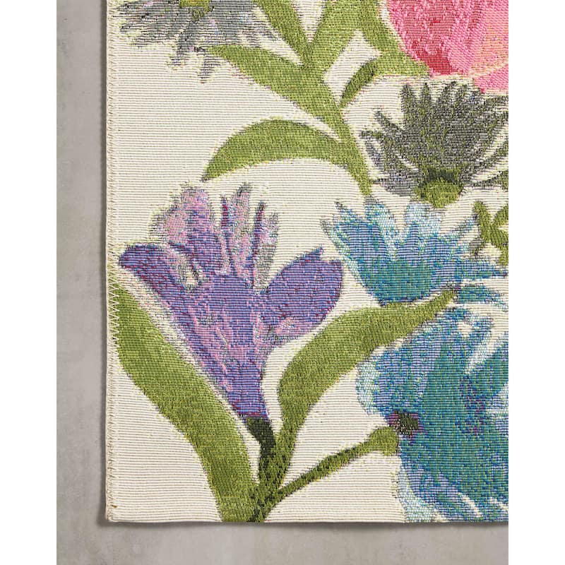 Alexander Home Botanical Garden Indoor / Outdoor Area Rug