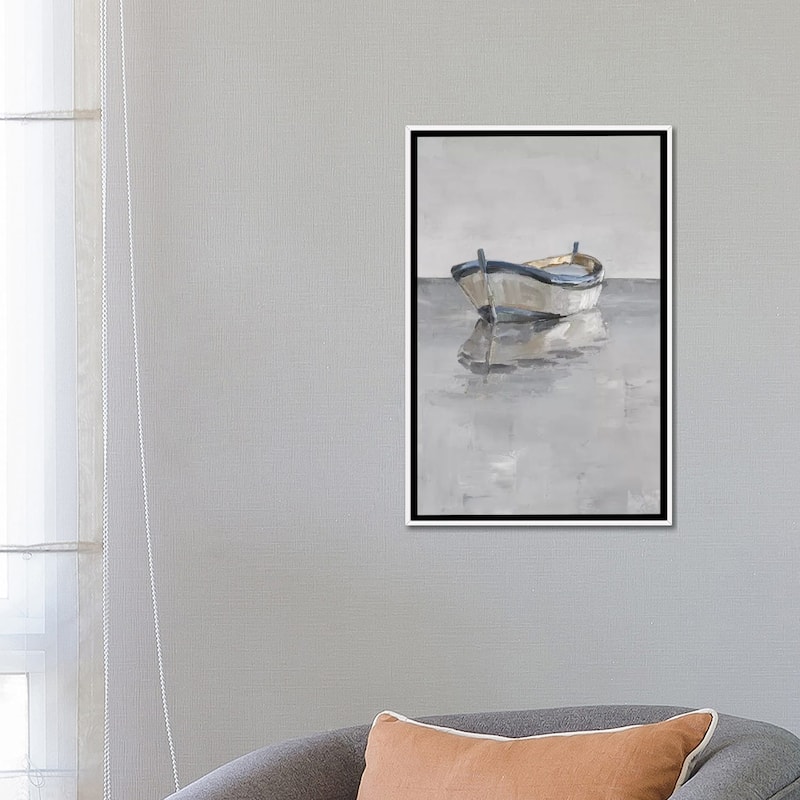 iCanvas "Boat on the Horizon II" by Ethan Harper Framed Canvas Print