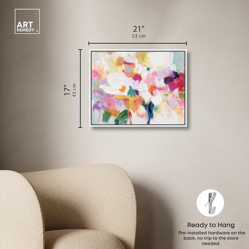 Bold Brushstroke II Canvas by Art Remedy