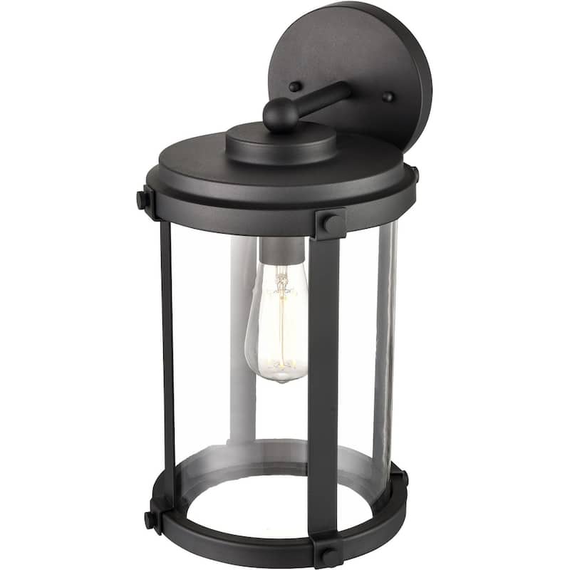 Millennium Lighting 290101 17" Tall Outdoor Wall Sconce with Clear