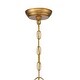 preview thumbnail 4 of 3, Bridgehampton Bronze Crystal 8-light Chandelier - 28'' W x 29'' H