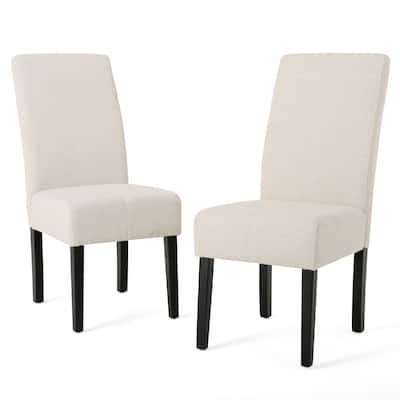 Fabric Dining Chair Side Chair High Back Lounge Chair Set of 2