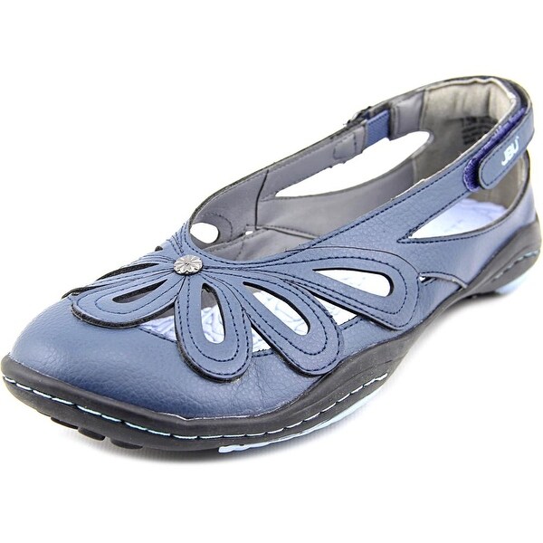 JBU by Jambu Juniper Women Open-Toe Leather Slingback Sandal