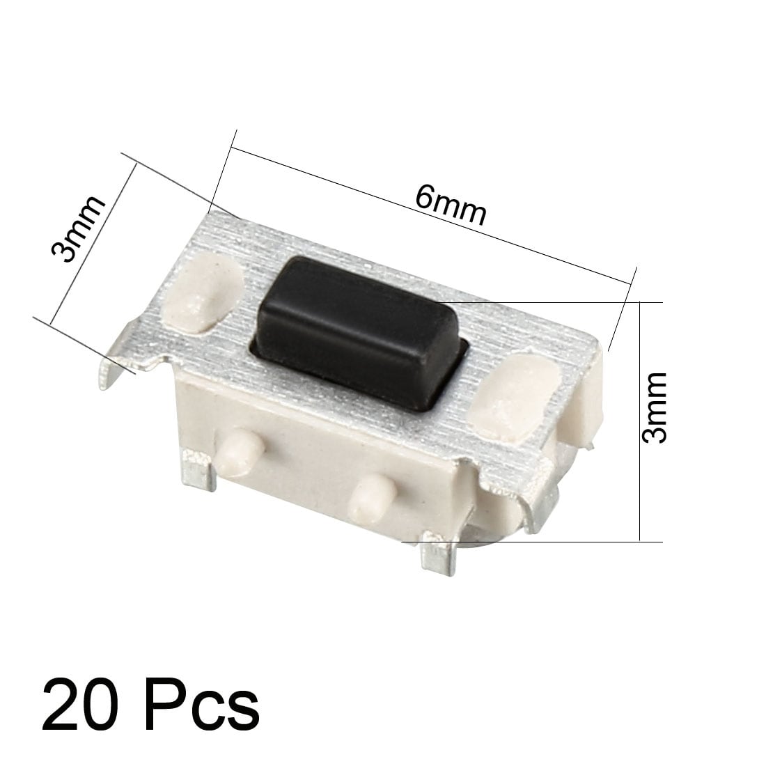 Uxcell Momentary Tact//Tactile//Push Button Switch 3 x 6 x 5mm