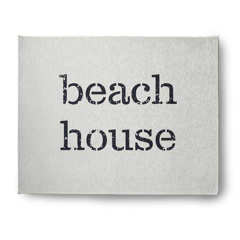 Beach House Nautical Indoor/Outdoor Rug - White - 8' x 10'