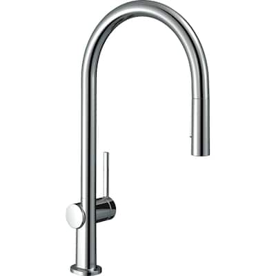 Hansgrohe Talis N 1.75 GPM Pull Down Kitchen Faucet HighArc O-Style