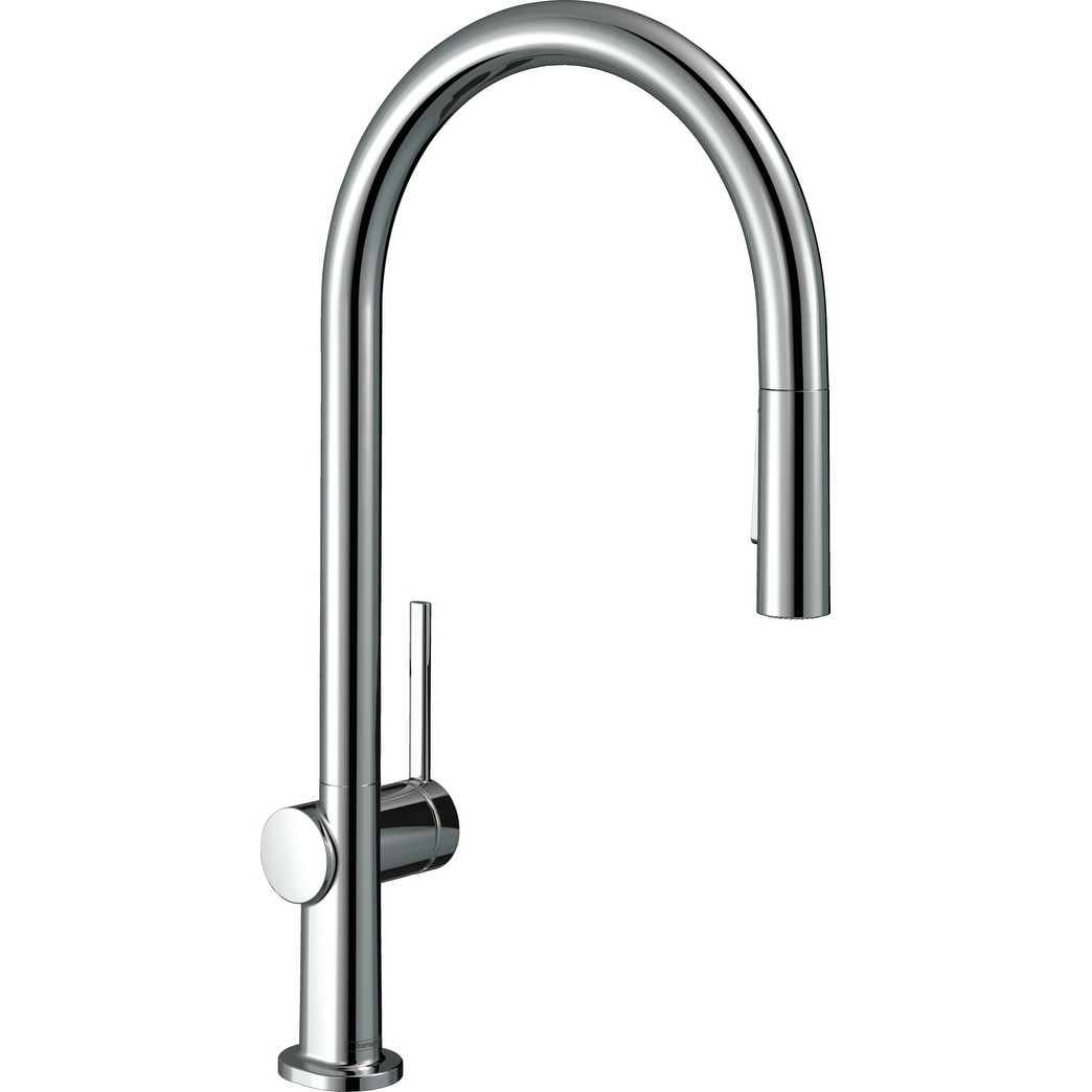 Hansgrohe Talis N 1.75 GPM Pull Down Kitchen Faucet HighArc O-Style