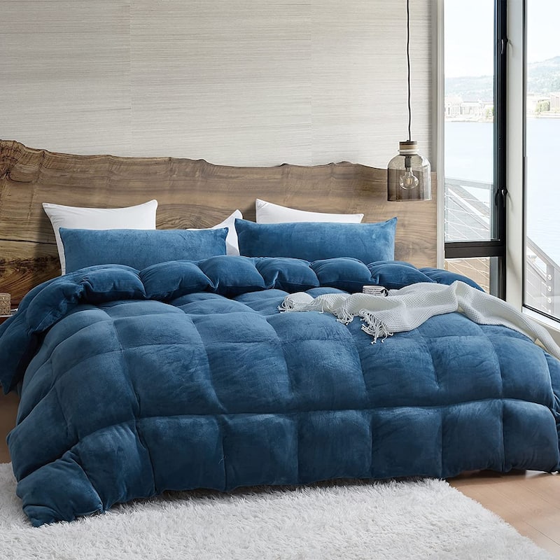Boi He Thick® - Coma Inducer® Oversized Comforter Set - Navy - King