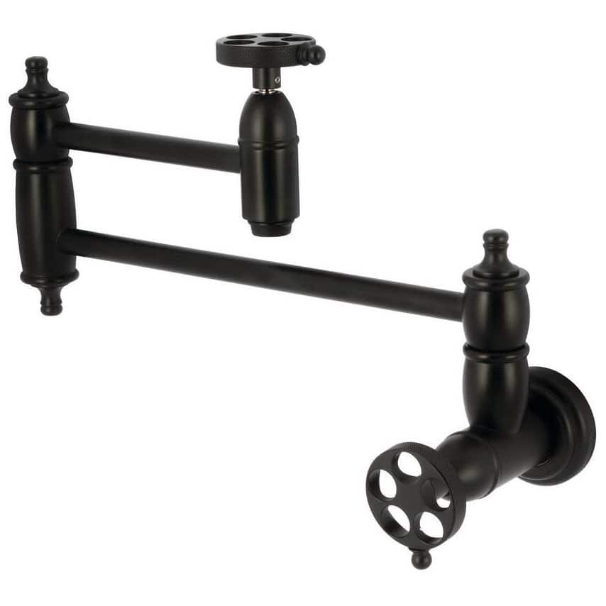 Kingston Brass KS310.RKZ Wendell 3.8 GPM Wall Mounted Single Hole Pot