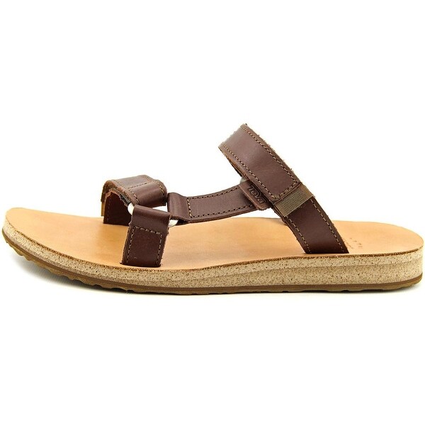 teva universal slide sandals leather
