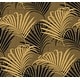 preview thumbnail 1 of 3, Seabrook Designs Hollywood Palm Unpasted Wallpaper 27 in. W x 27 ft. L - Dark Gold