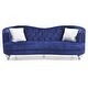 preview thumbnail 4 of 9, Jewel Velvet Sofa