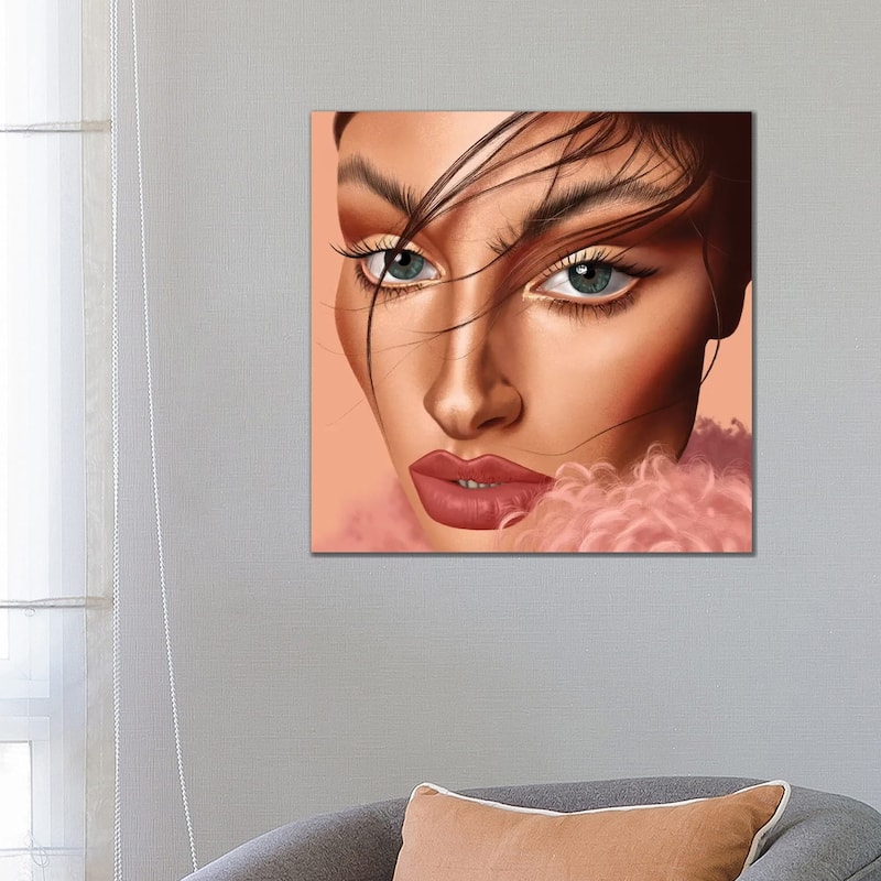 iCanvas "Portrait Of A Girl" by Teodora Jelenic Canvas Print - 26x26x1.5