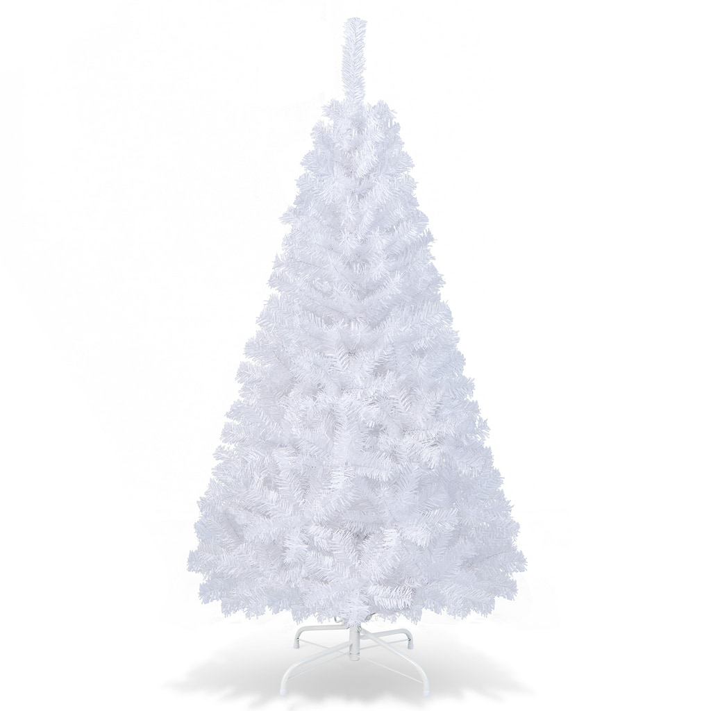 5/8 Feet White Christmas Tree with Solid Metal Legs