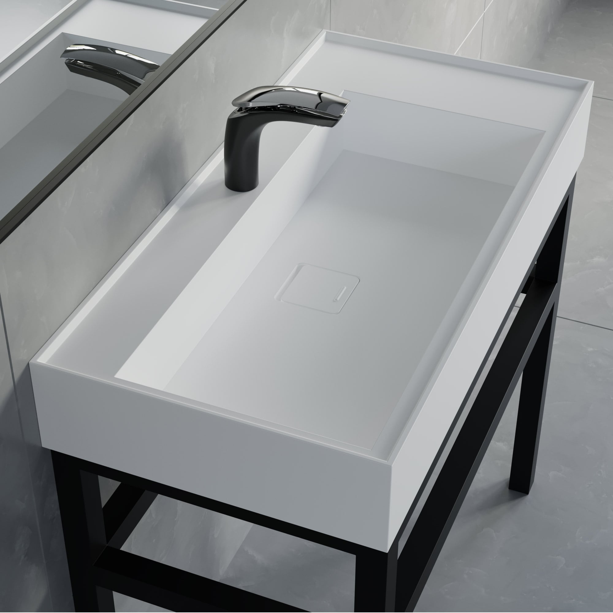Stafford 36-Inch Single Basin Bathroom Vanity Sink-image