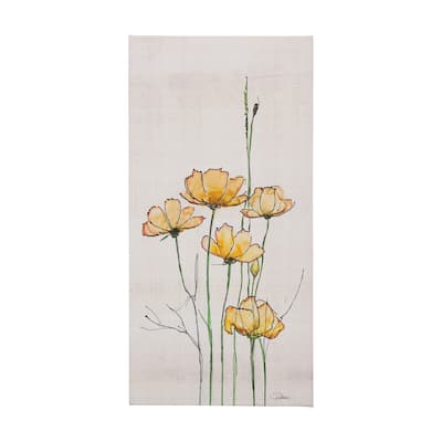 Meadow Flowers III (30 x 60) Canvas Art Print