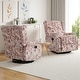 preview thumbnail 48 of 139, 29'' W Pattern Swivel Manual Push Back Recliner Chair Set of 2