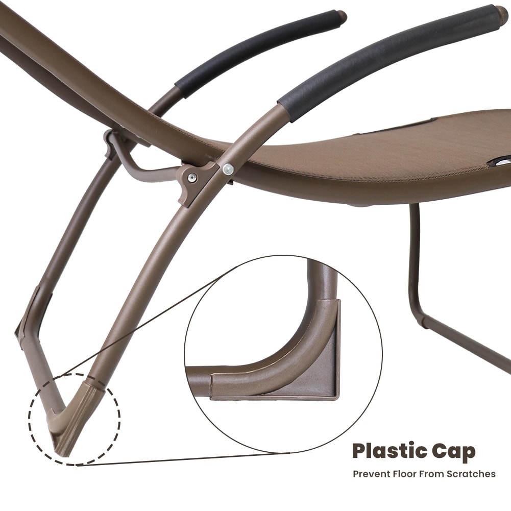 Living accents sling folding chaise cheap
