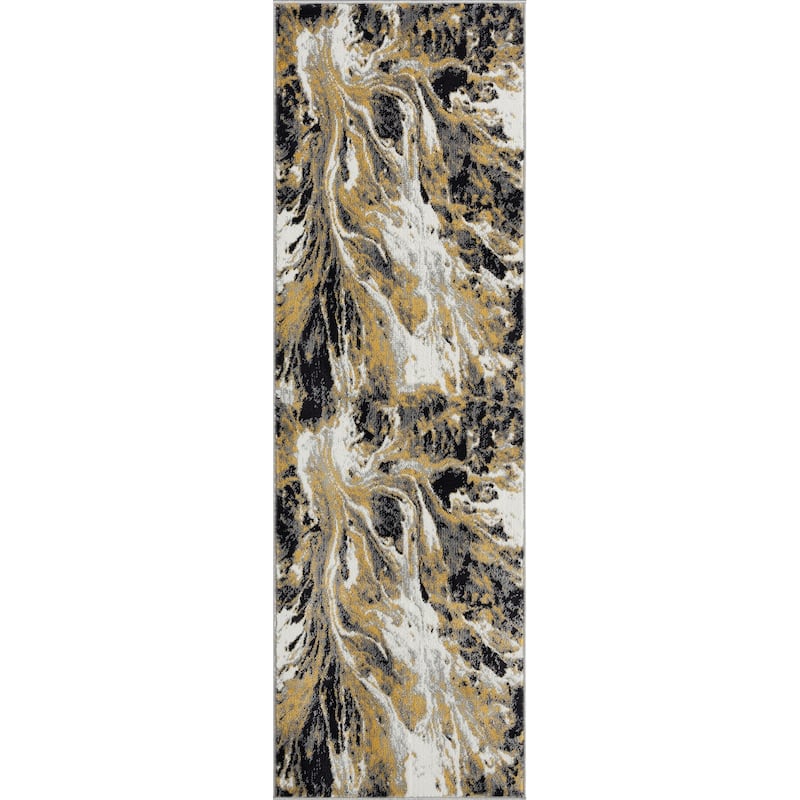 Eternal Industrial Abstract Indoor Area Rug