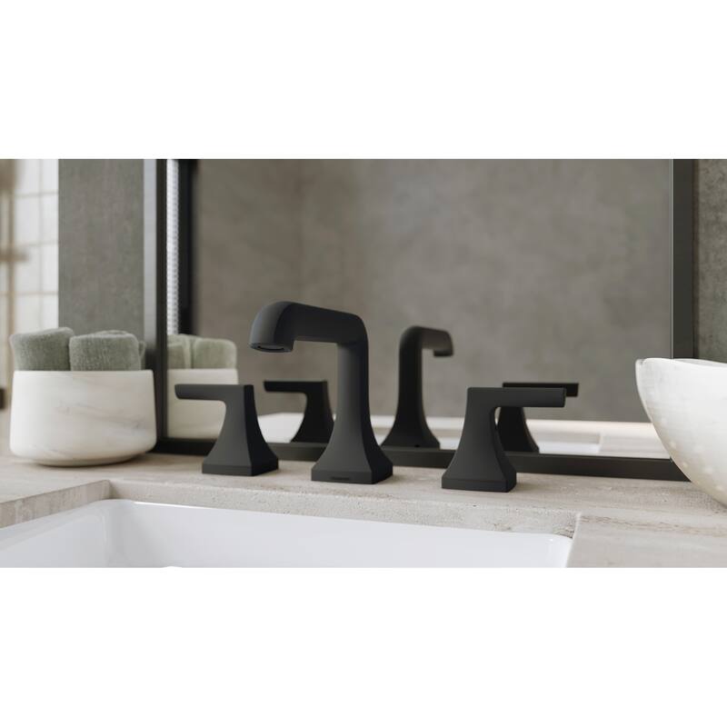 Symmons SLW5612PP Oak 1.0 GPM Vessel Widespread Bathroom Faucet