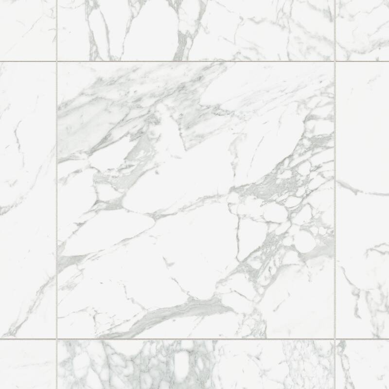 Merola Tile Reve Blanc 23-1/2" x 23-1/2" Porcelain Floor and Wall Tile