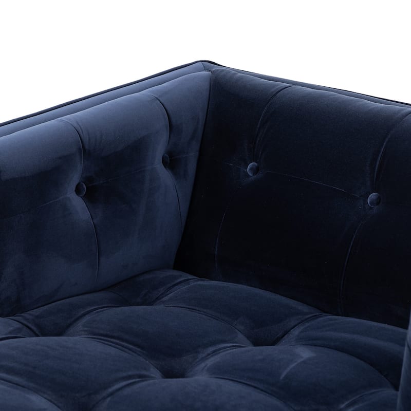 Lauren Chaise Lounge-Sapphire Navy