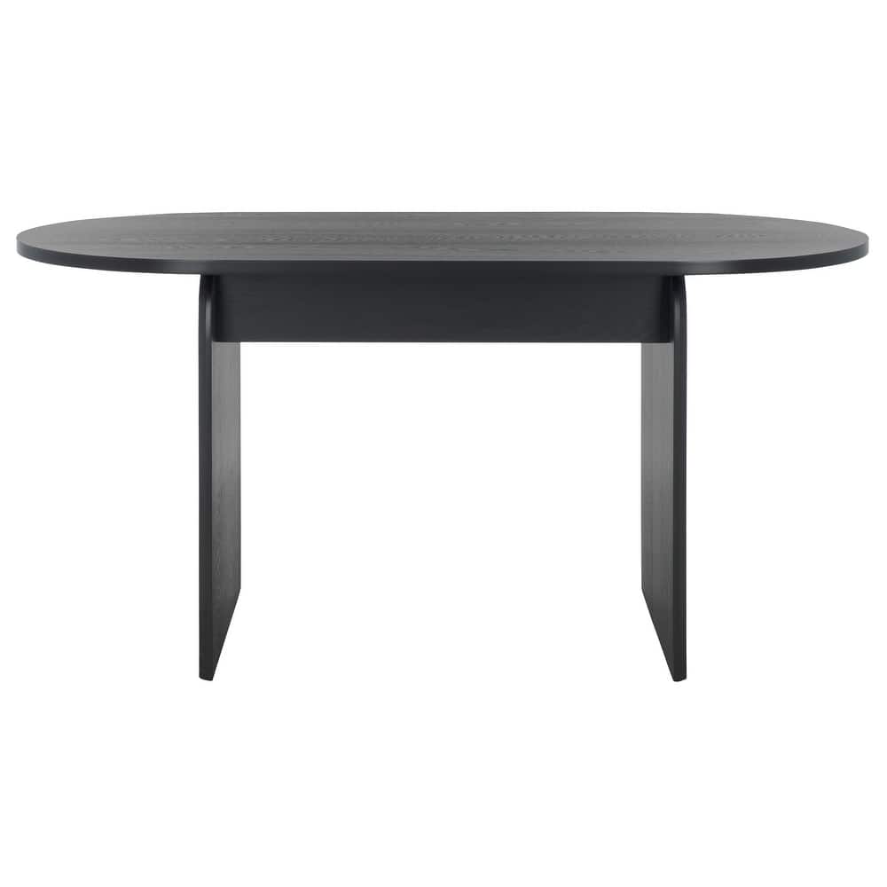 SAFAVIEH Norene Ribbed Dining Table - 62 In. W x 31.5 In. D x 30 In. H - 62"W x 32"D x 30"H