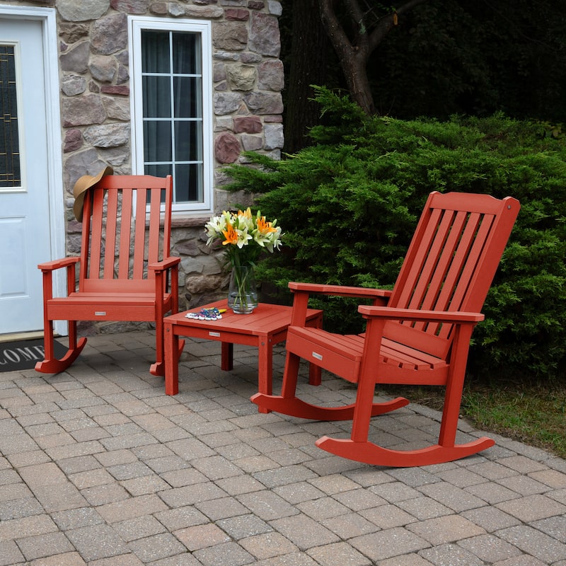 HIGHWOOD Rocking Chairs and Side Table (3-piece Set)