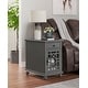 preview thumbnail 6 of 63, Elegant Chairside Table with Power by Martin Svensson Home Grey