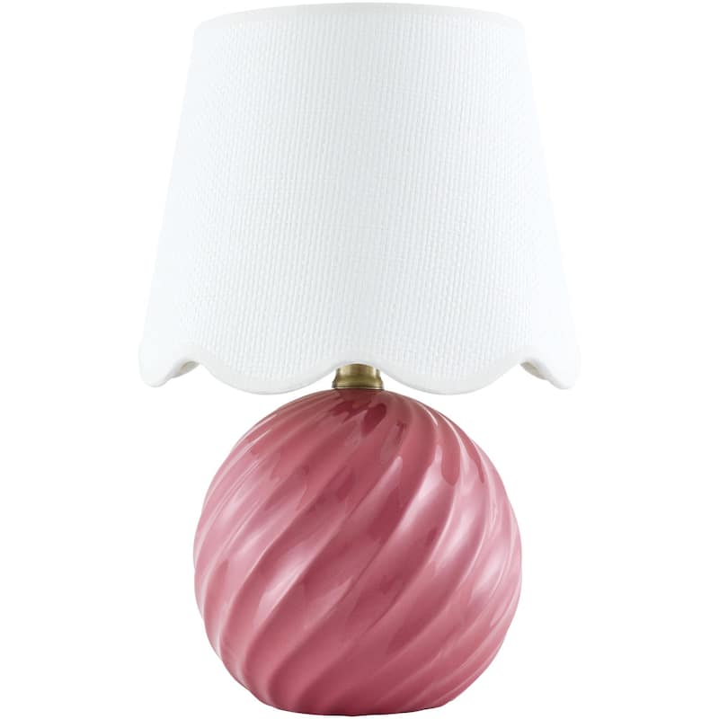 Livabliss Stelvio Traditional Accent Table Lamp - Pink