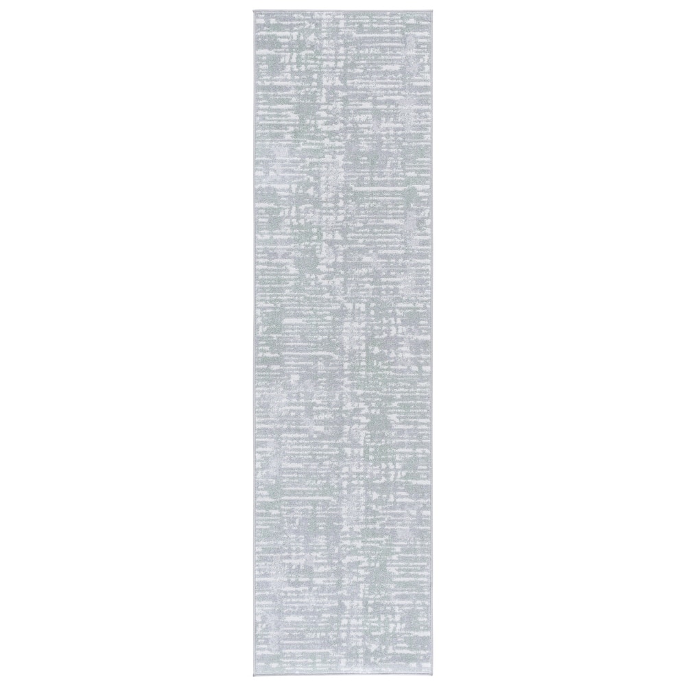 SAFAVIEH Bayside Machine Washable Neshka Modern Abstract Rug