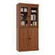preview thumbnail 129 of 200, 100% Solid Wood 6-Shelf Bookcase with Optional Doors by Palace Imports