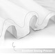 preview thumbnail 4 of 7, LASH OUT LOUD Shower Curtain-Black Lashes White Shy Angel Polyester-1pc 72x72"